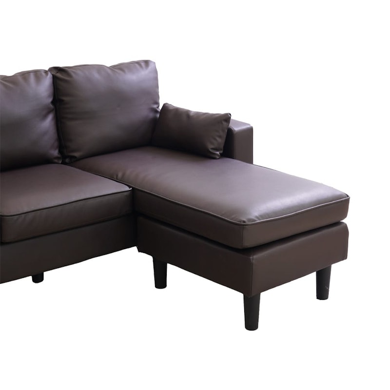 Selma Leander Sofa Modular Sudut Kulit 5
