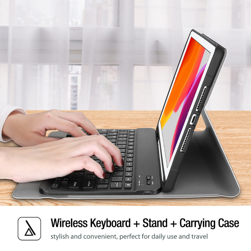 Fashion Seluler FS Smart Cover Case Keyboard for iPad Series