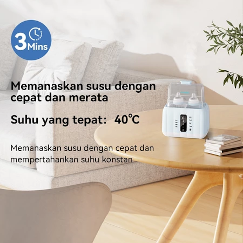 FUTUREMED Smart Double Milk Warmer 2
