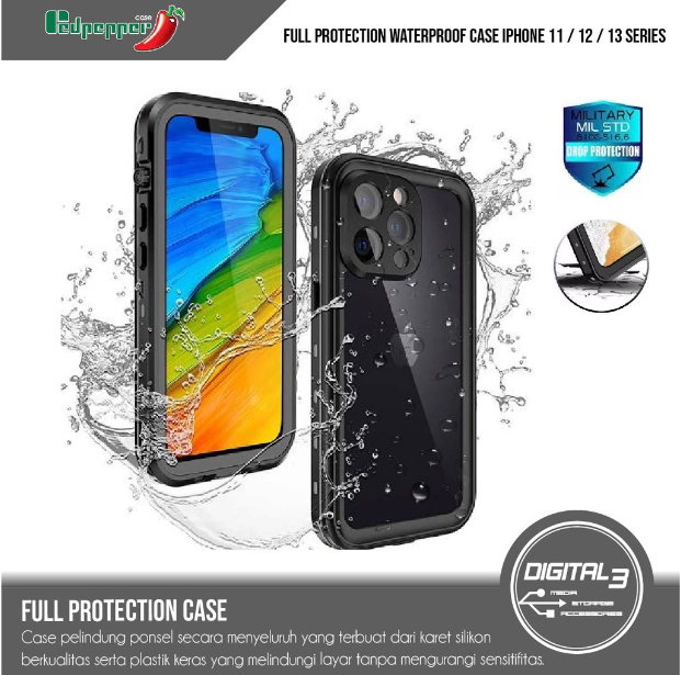 Redpepper Waterproof Case iPhone 11 5