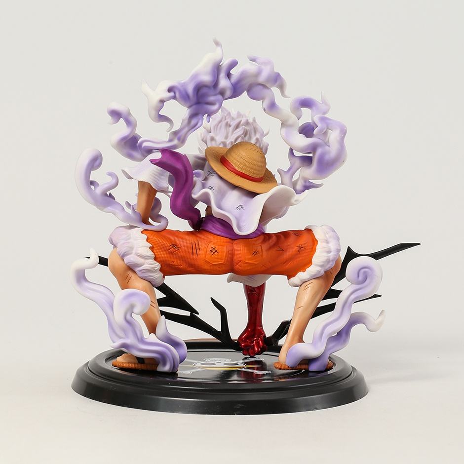 One Piece Luffy Gear 5 Sun God Nika Action Figure 3