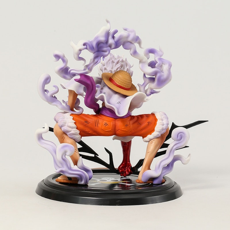 One Piece Luffy Gear 5 Sun God Nika Action Figure 3