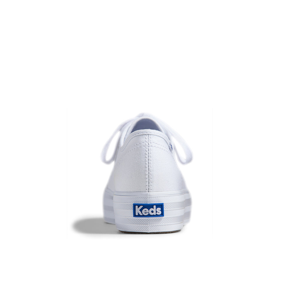 Wolverine World Wide Keds Triple Kick Canvas White WF57306