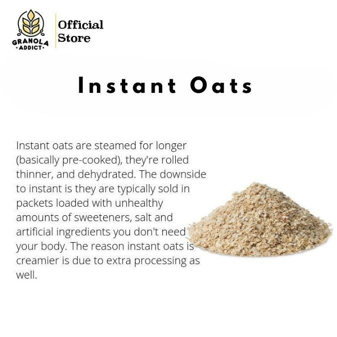 Alami Natural Organik Granola Addict Quick Rolled Oat 