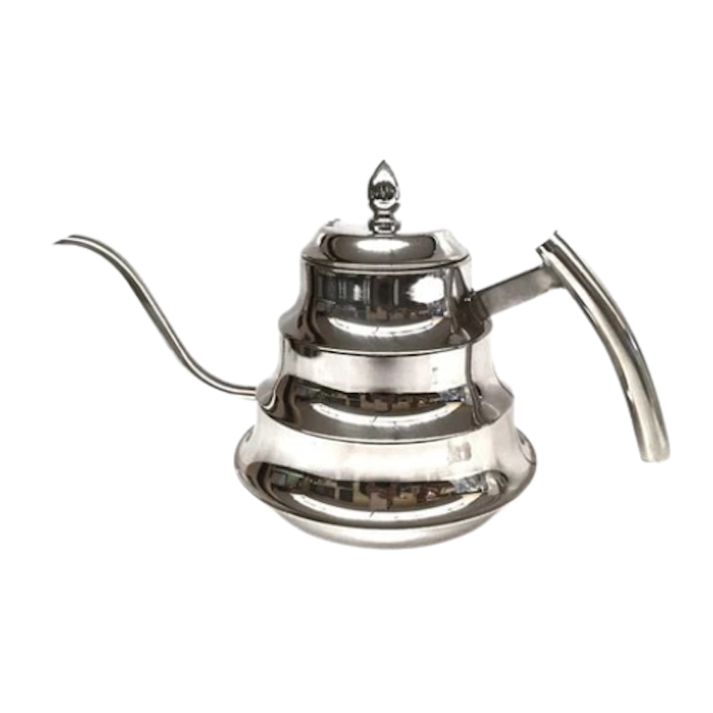 Coffee Kettle Gooseneck 1.2L Stainless Steel Silver 1