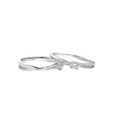 DAVINA Couple Prince Belle Rings
