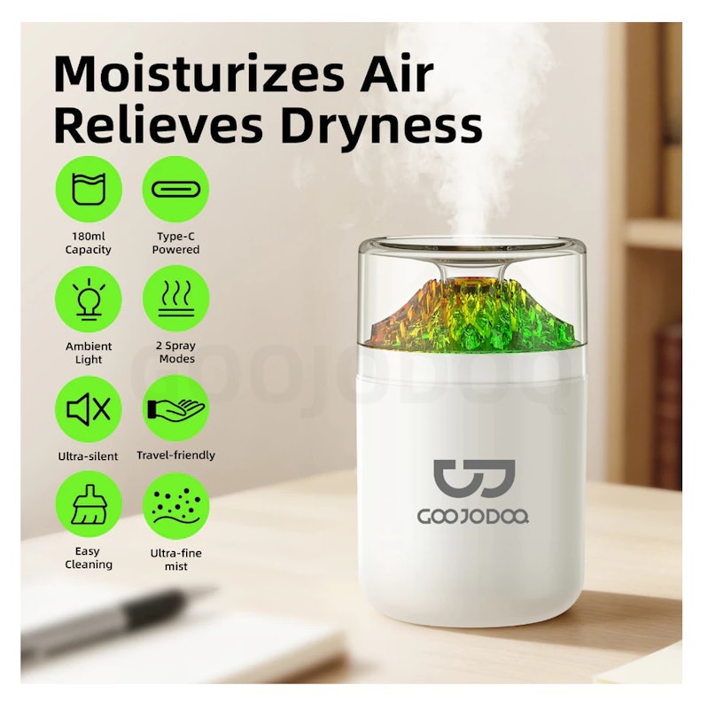 GOOJODOQ Portable Mini Humidifier 3