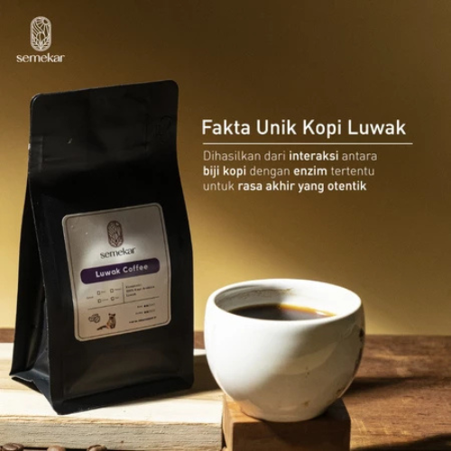 Semekar Coffee and Roastery Semekar Coffee Arabica Kopi Luwak Liar