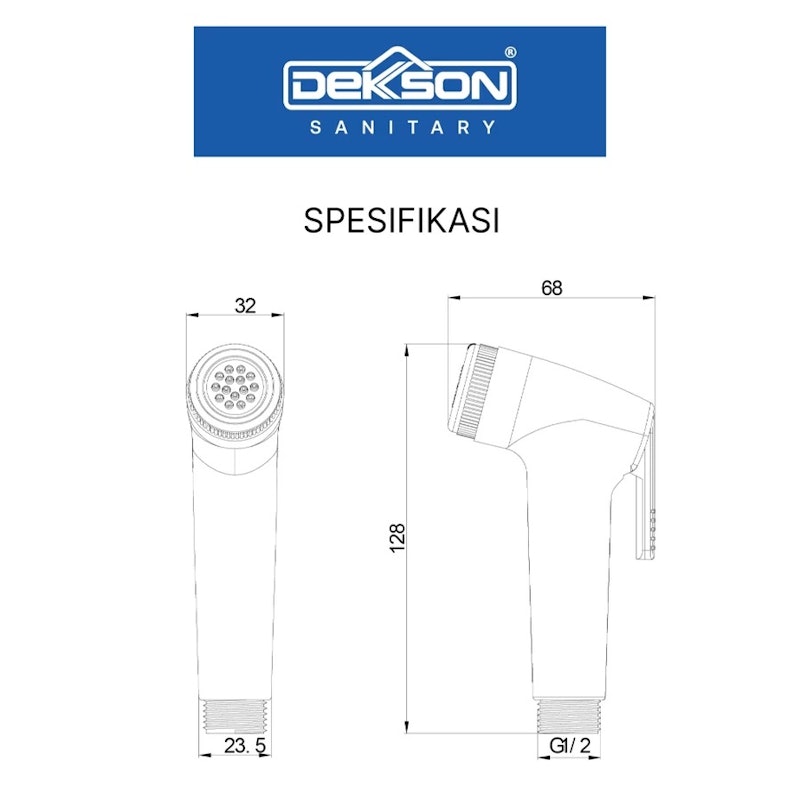 Dekkson Jet Shower Head 5