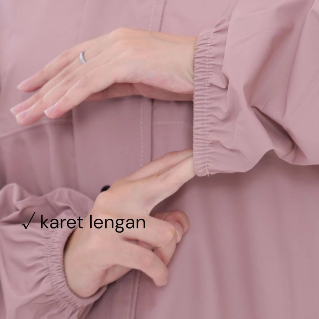  Akula Jas Hujan Gamis Syar'i Muslimah