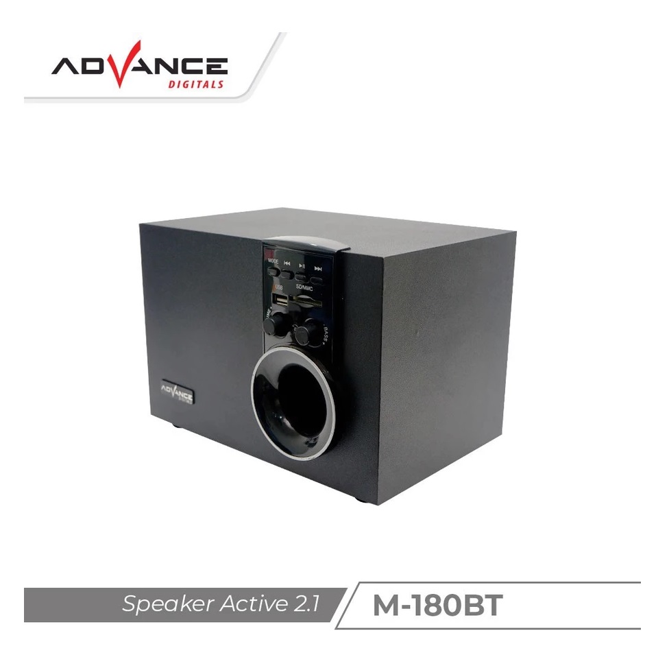 Advance Digital Advance Speaker Portable with Subwoofer System M180BT