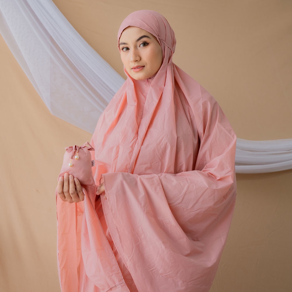 Solid Sejahtera Indonesia Alif Modern Wear Mukena Mini Travel New Colorway Drop