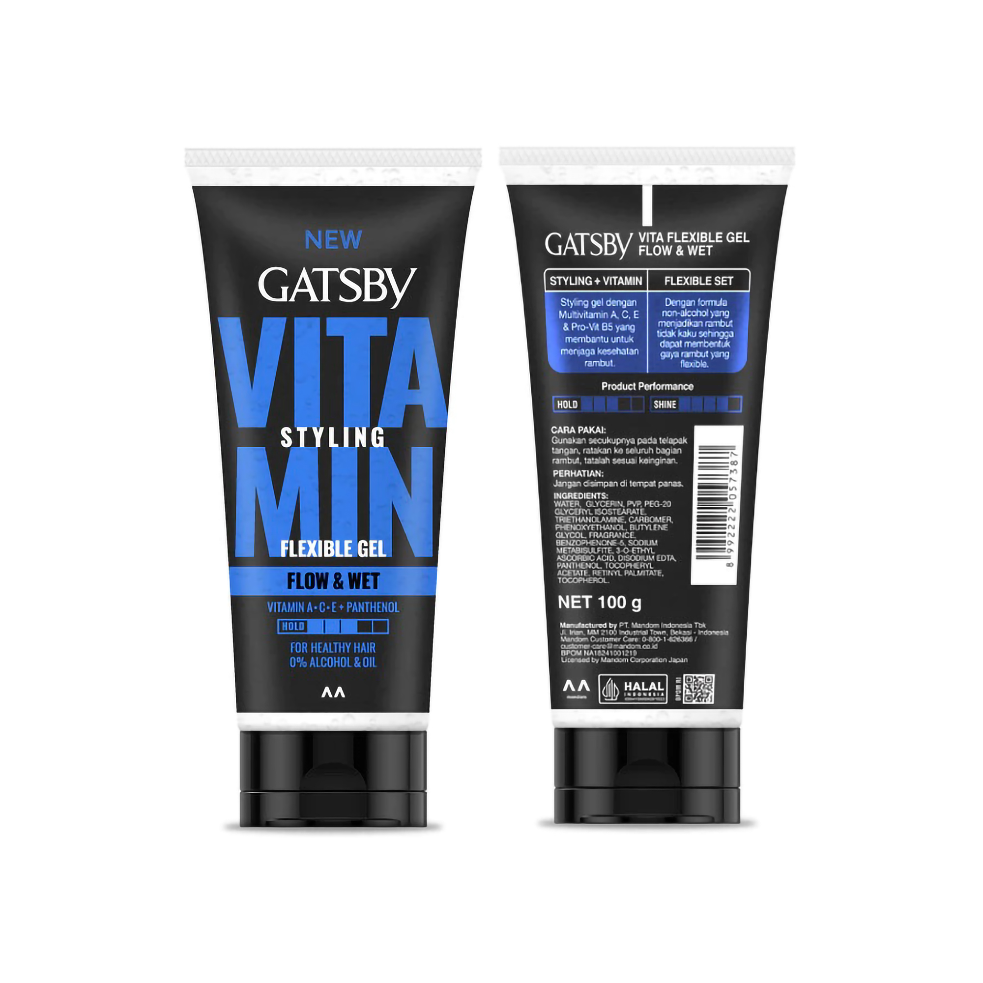 Mandom Gatsby Vita Flexible Gel Flow & Wet