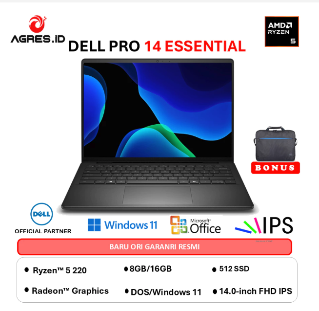 Dell Pro 14 Essential  PV14255