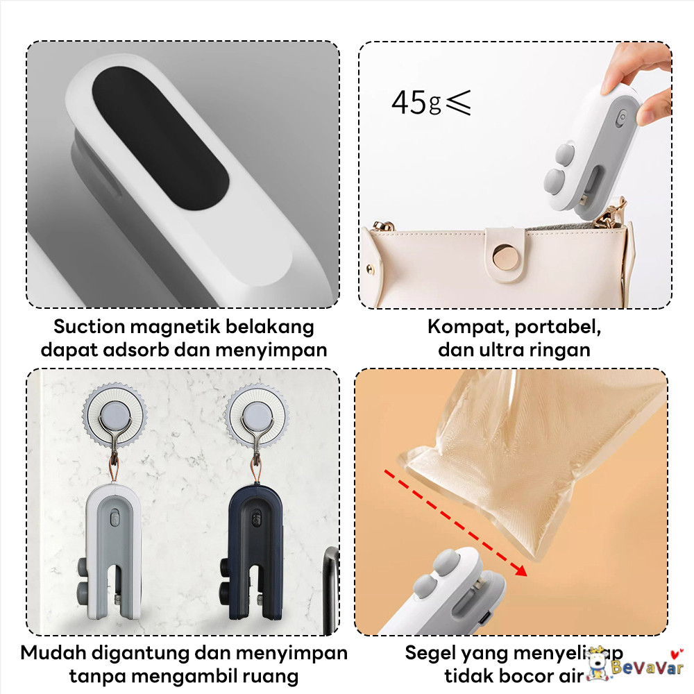  Bevavar Mini Hand Sealer