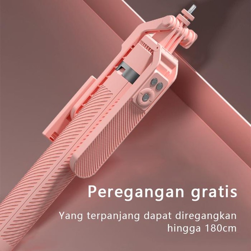 TOOREA Tongsis Tripod Selfie Stick 4-Leg 3