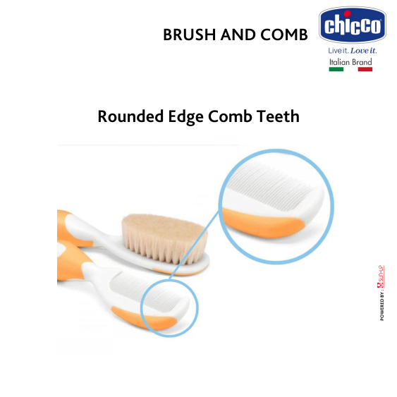 Artsana Chicco Brush and Comb
