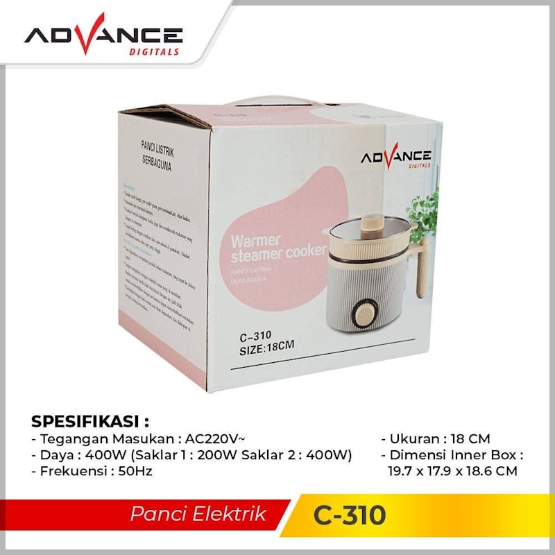 Advance Panci Listrik Elektrik Multifungsi 5