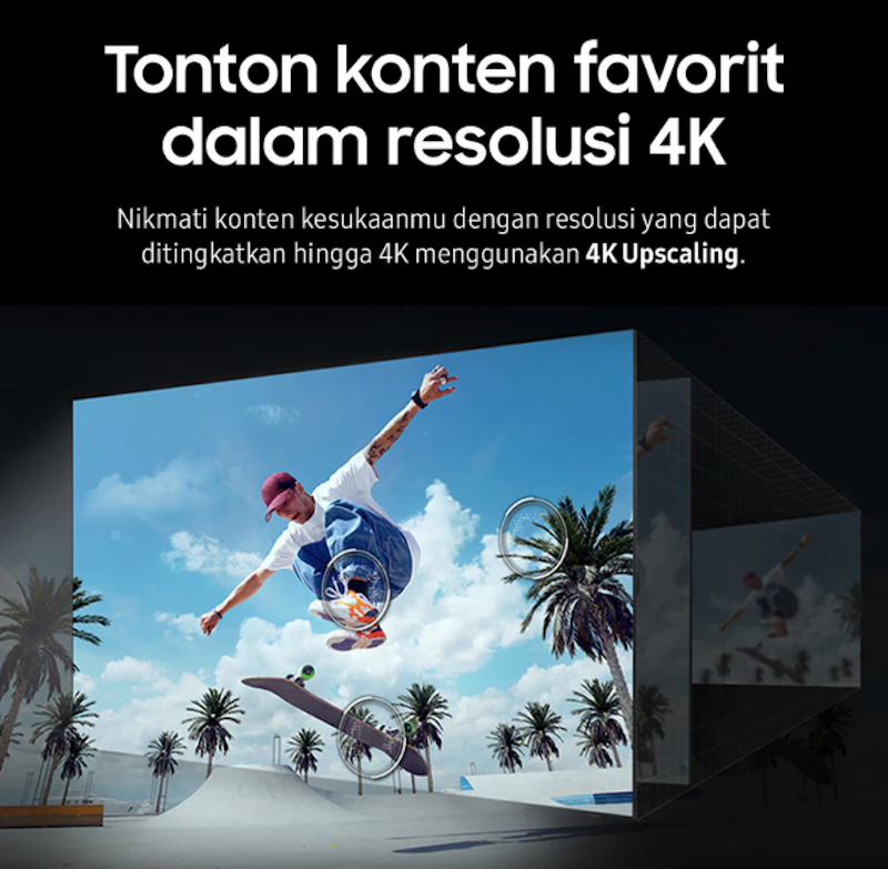 43" Crystal UHD 4K Smart TV 4