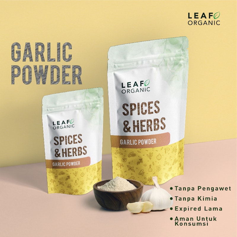 Leaf Organic Spices & Herbs Garlic Powder 2