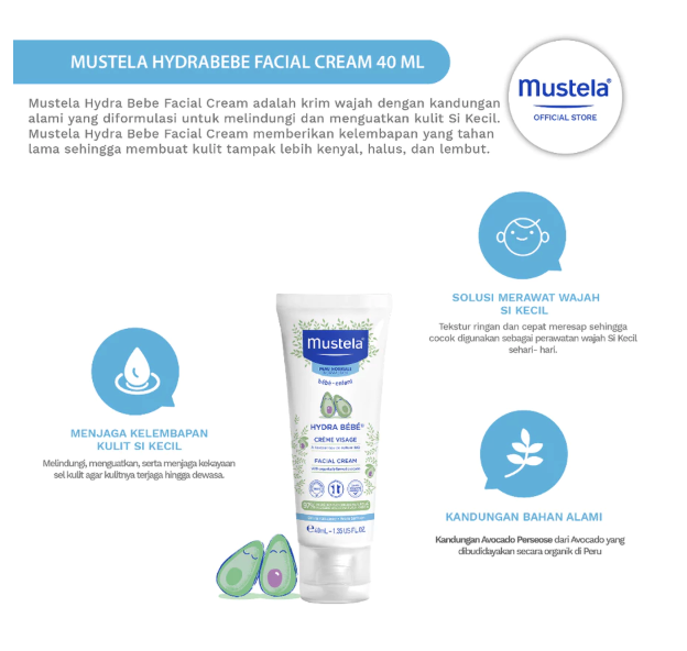 Laboratoires Expanscience Mustela® Hydra Bébé Facial Cream