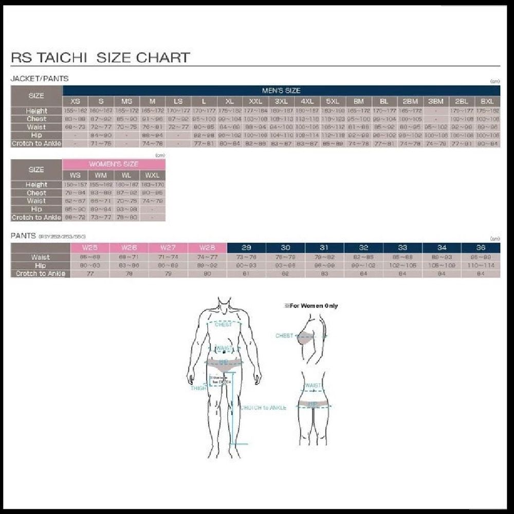  RS Taichi Torque Mesh Jacket RSJ331 