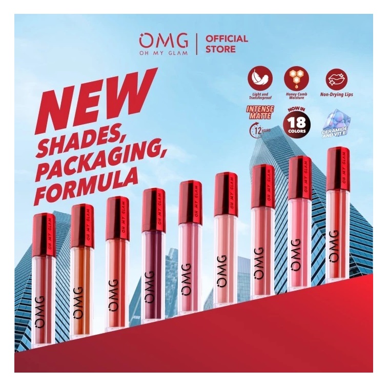 Paragon Technology and Innovation OMG Mattelast Lip Cream 25 Ruby