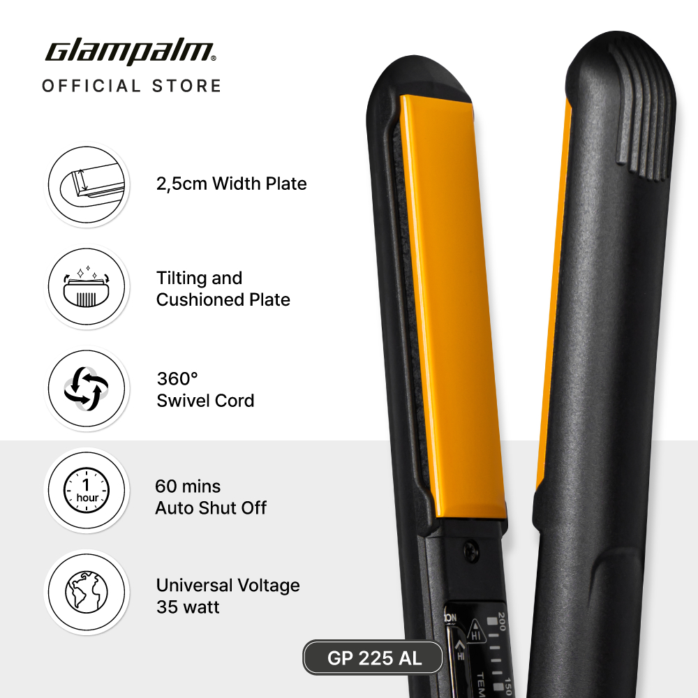 Glampalm Vibrate Hair Straightener 4