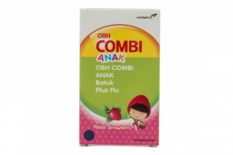 OBH Combi Anak Batuk Plus Flu - Strawberry