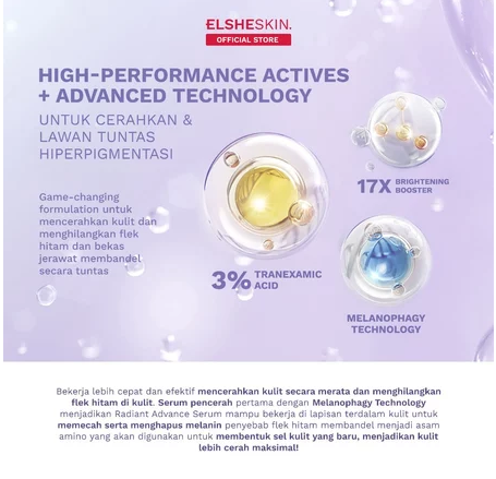 Elsheskin Radiant Advance Serum 3