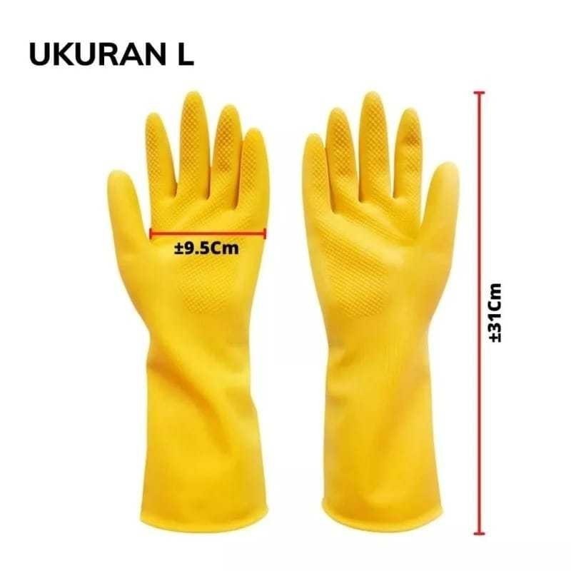 Masterhome Sarung Tangan Karet Lateks 5