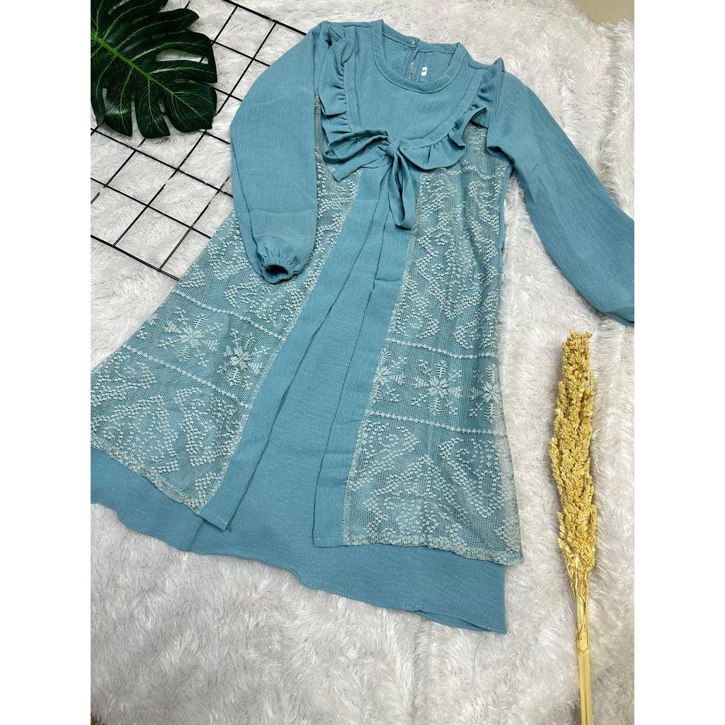  Salsa Gamis Brukat Anak Perempuan