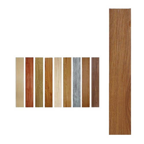 Stiker Lantai Vinyl Motif Kayu Premium