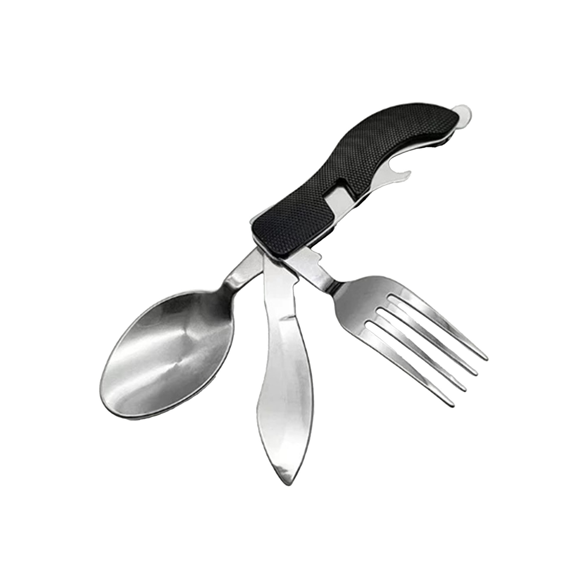 WARS Sendok Garpu Pisau Lipat Portable