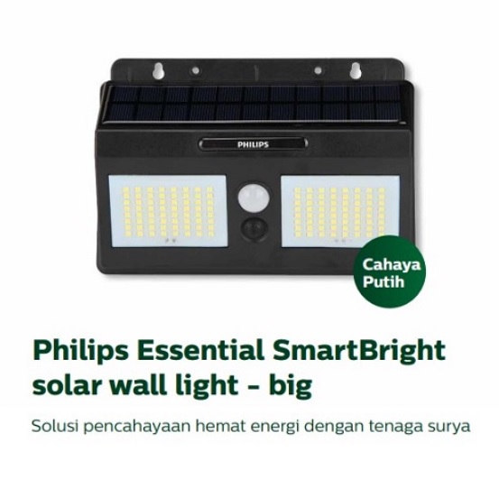 Philips Electronics Nederland B.V. Philips Essential SmartBright Solar Wall Light
