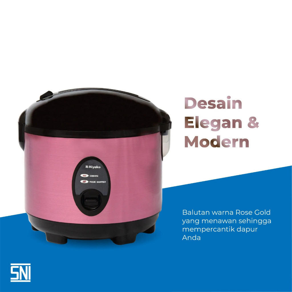 Kencana Gemilang Magic Com Miyako 3in1 Magic Warmer Plus MCM508SBC