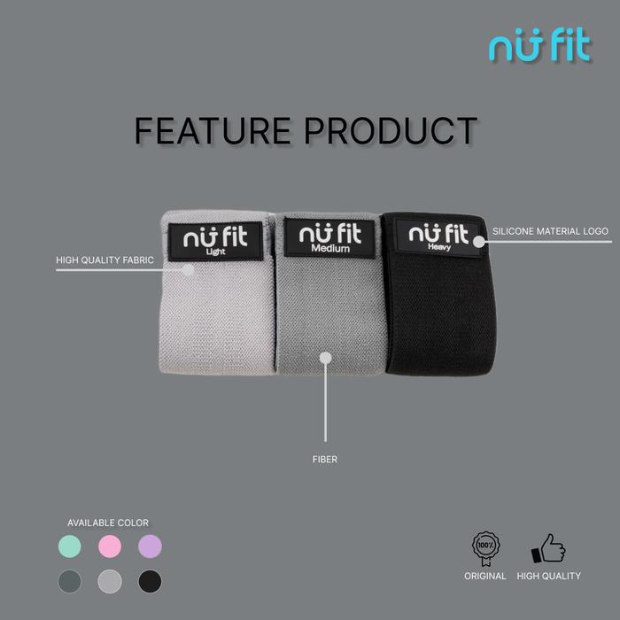 Nu Fit Resistance Hip Band 3