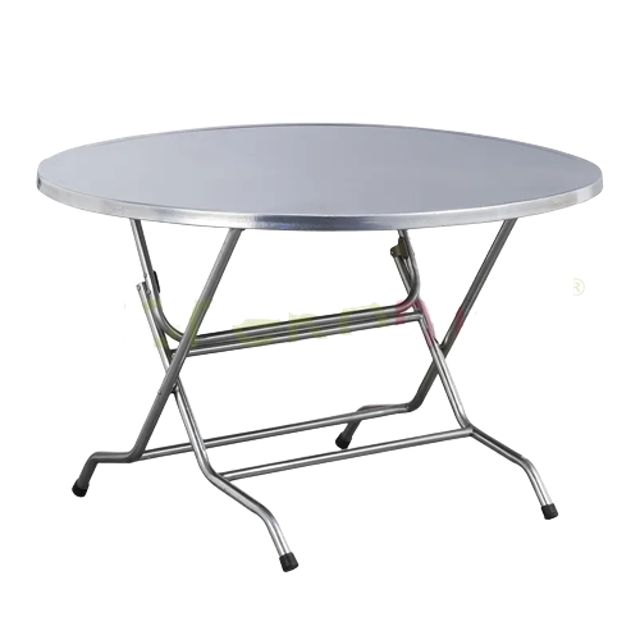 Round Table Meja Bulat Lipat Mutu  ｜ FRT-12