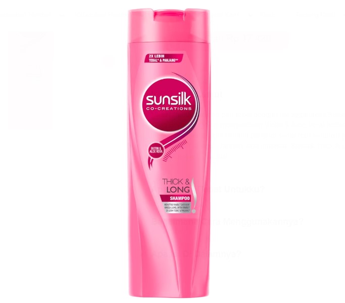 Sunsilk ｜ Thick & Long Shampoo