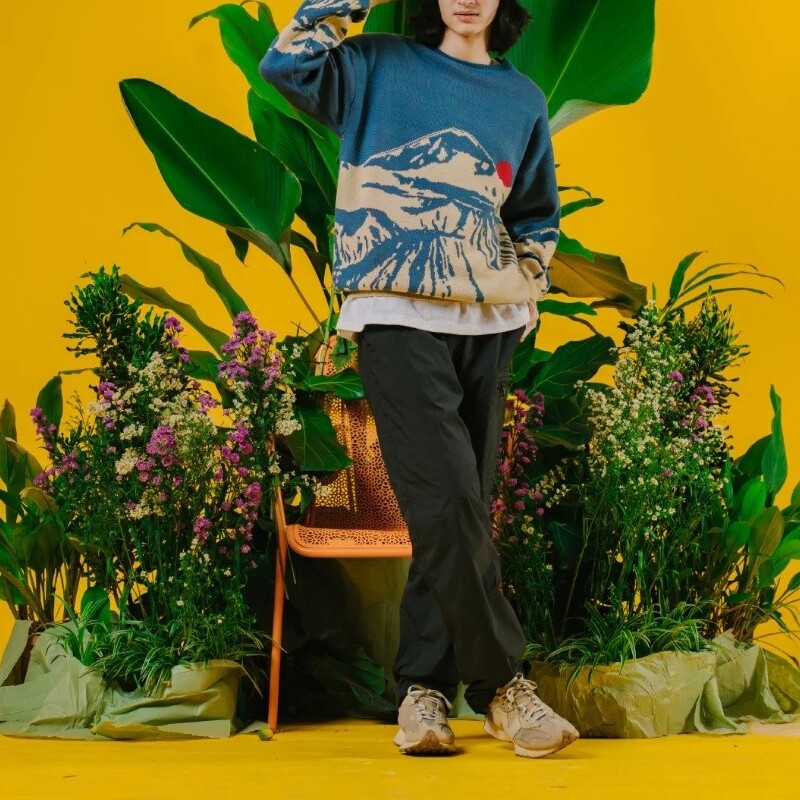 Rafindo Sahabat Utama Roughneck 1991 Blue Bromoblu Knitwear RS001