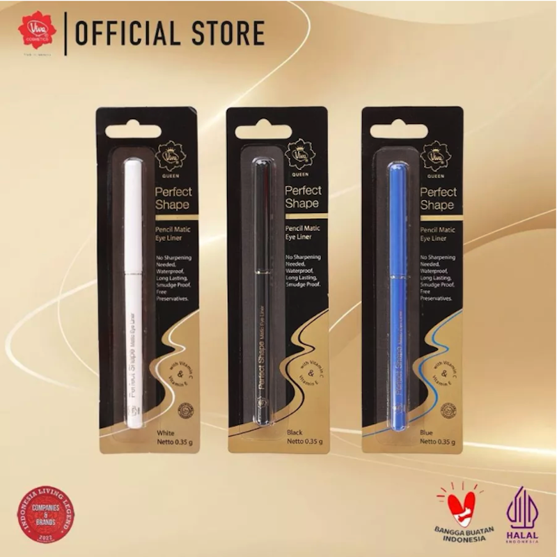 Viva Queen Perfect Shape Pencil Matic Eye Liner Blue