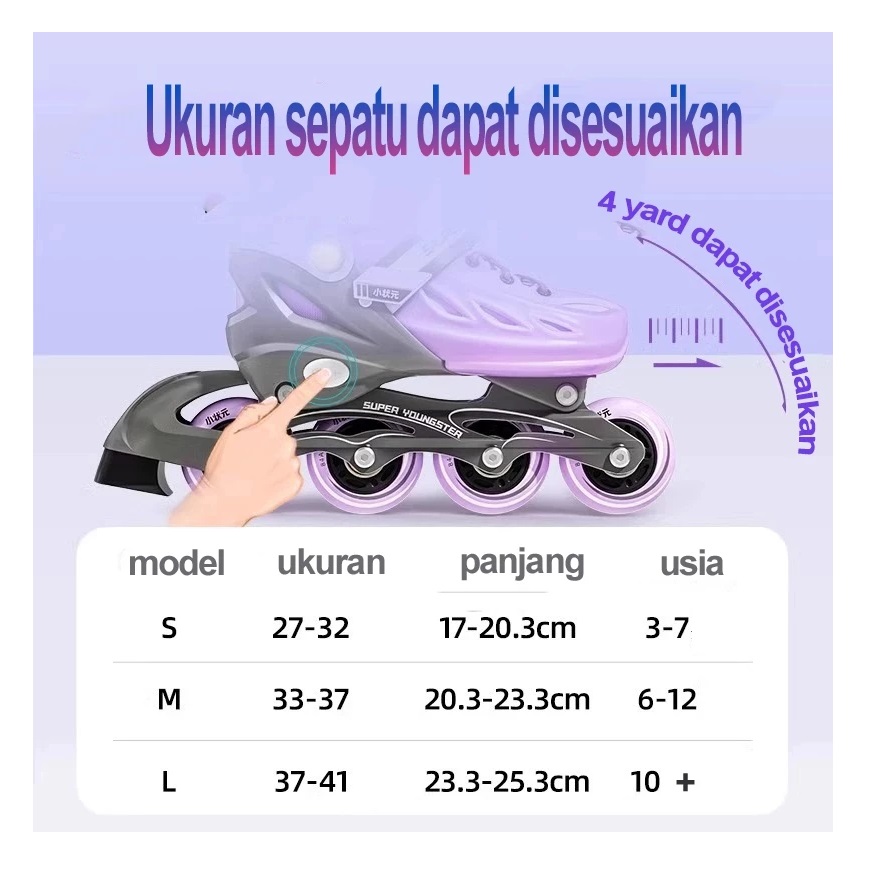  Super Youngster Sepatu Roda