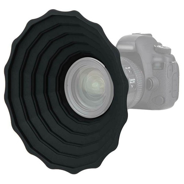 Universal Rubber Hood for Lens Body Diameter 53mm - 72mm ｜  LH-ARS 