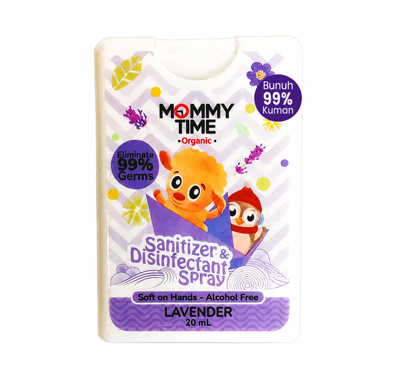 Mommy Time Sanitizer & Disinfectant Spray Lavender 1