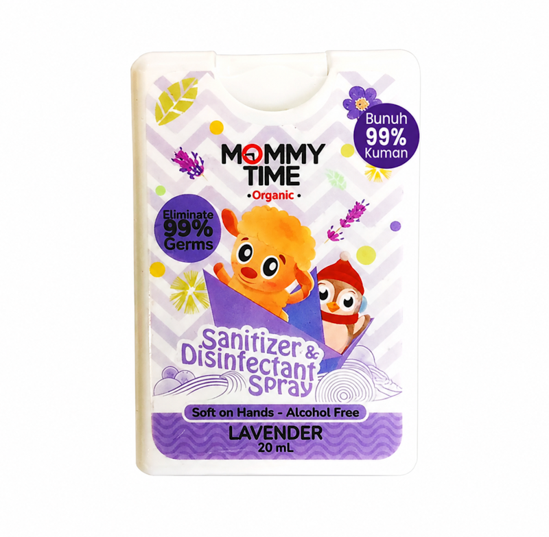 Mommy Time Sanitizer & Disinfectant Spray Lavender 1
