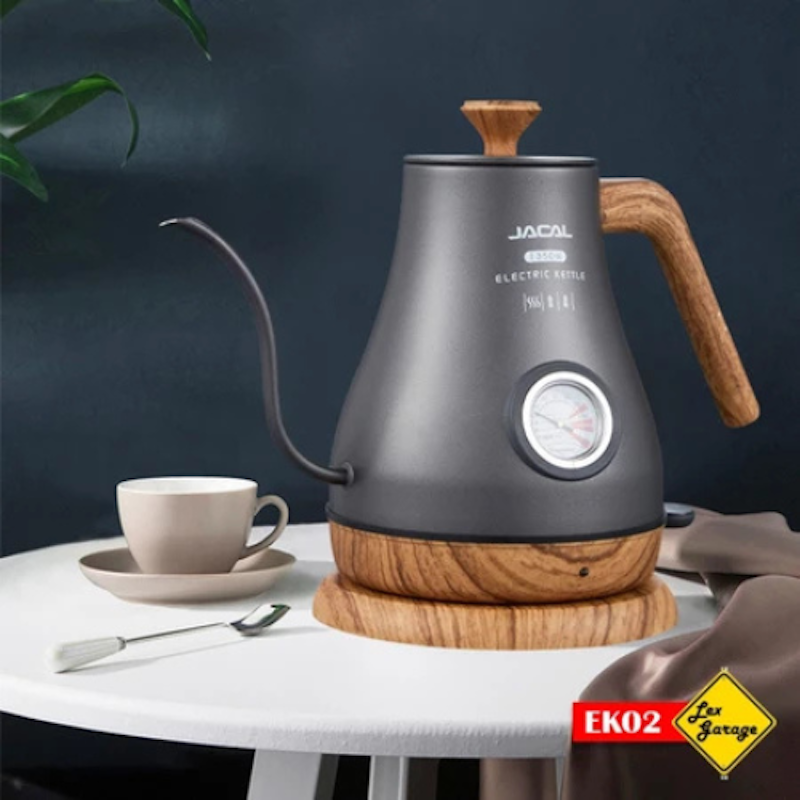 Electric Gooseneck Kettle With Thermometer EK02