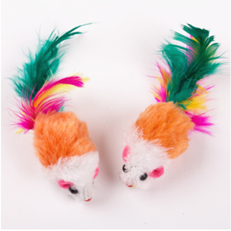 Mainan Anak Kucing Bentuk Tikus Rattle