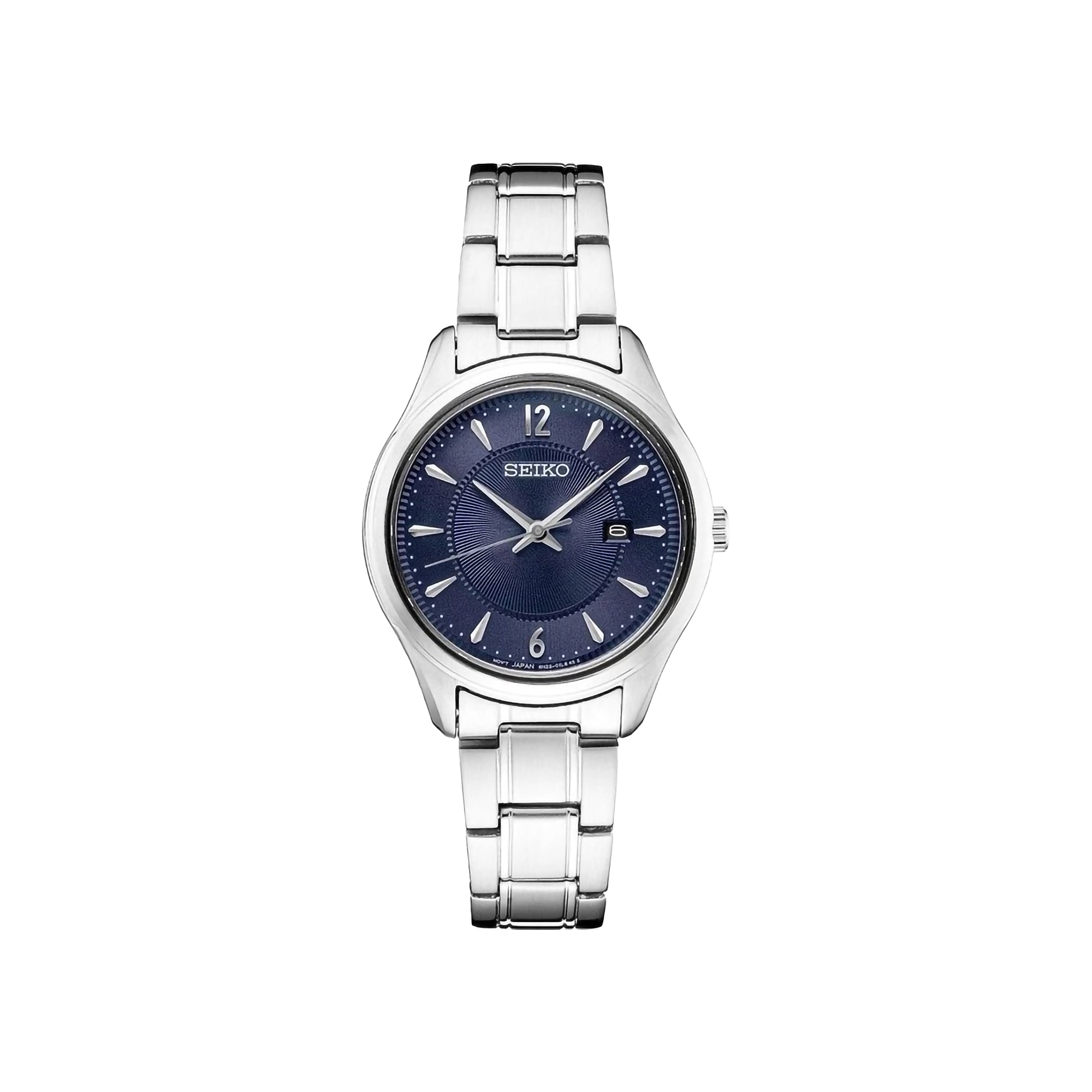 Seiko Jam Tangan Wanita Quartz Blue Stainless  1