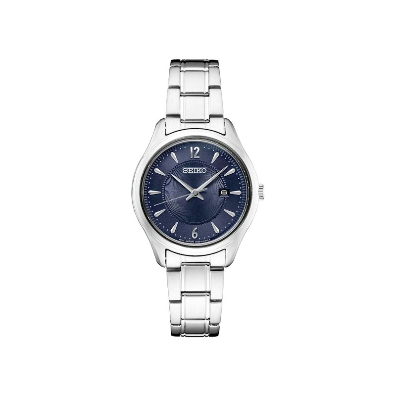 Seiko Jam Tangan Wanita Quartz Blue Stainless 1