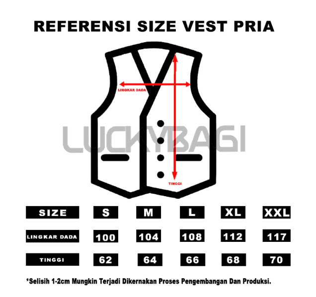  LUCKYBAGI Men's Synthetic Leather Vest  L023